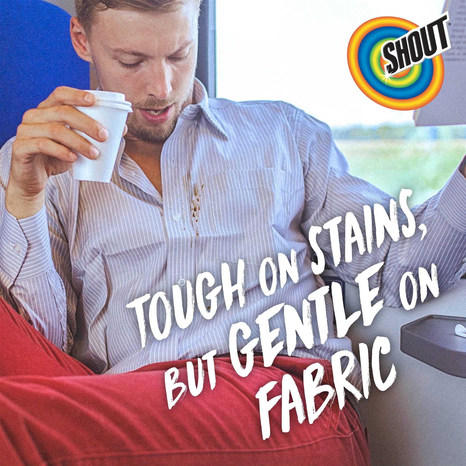 Shout Wipe & Go Instant Stain Remover Wipes - Image 2