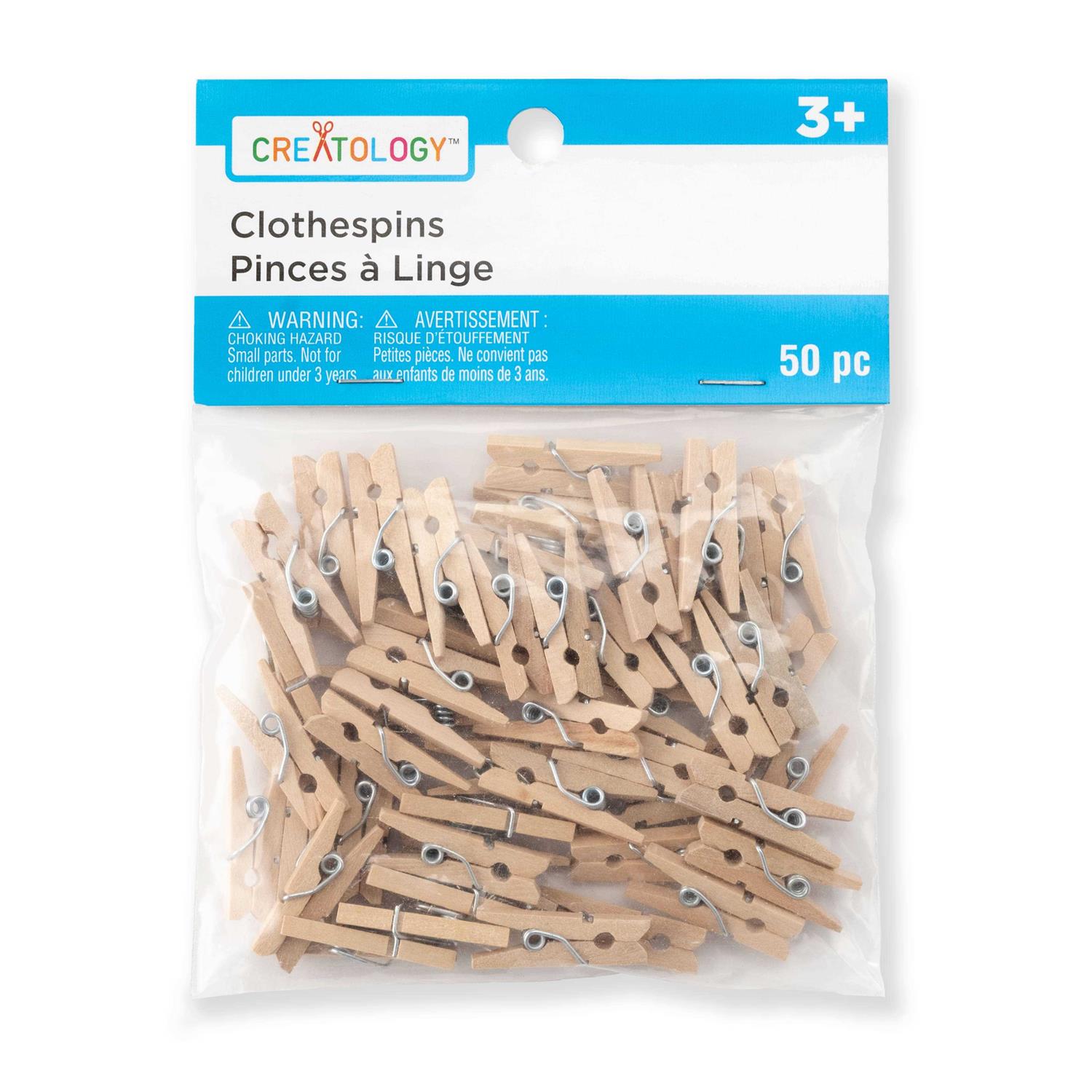Creatology Tiny Wood Clothespins - Image 2