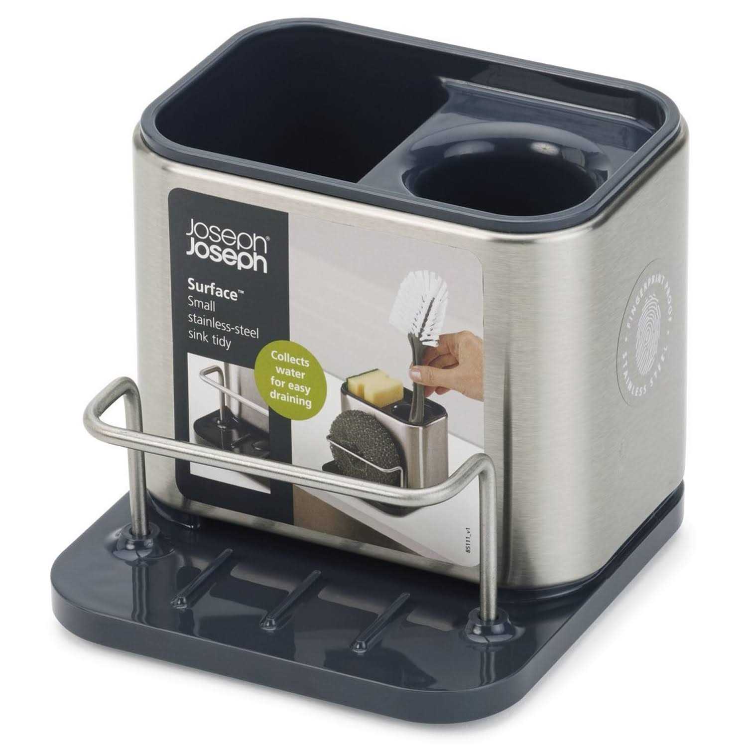 Joseph Joseph Surface Stainless Steel Sink Tidy
