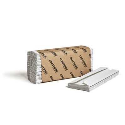 Coastwide Professional Multi-Fold Paper Towels 9.5 x 9.25 - Image 2