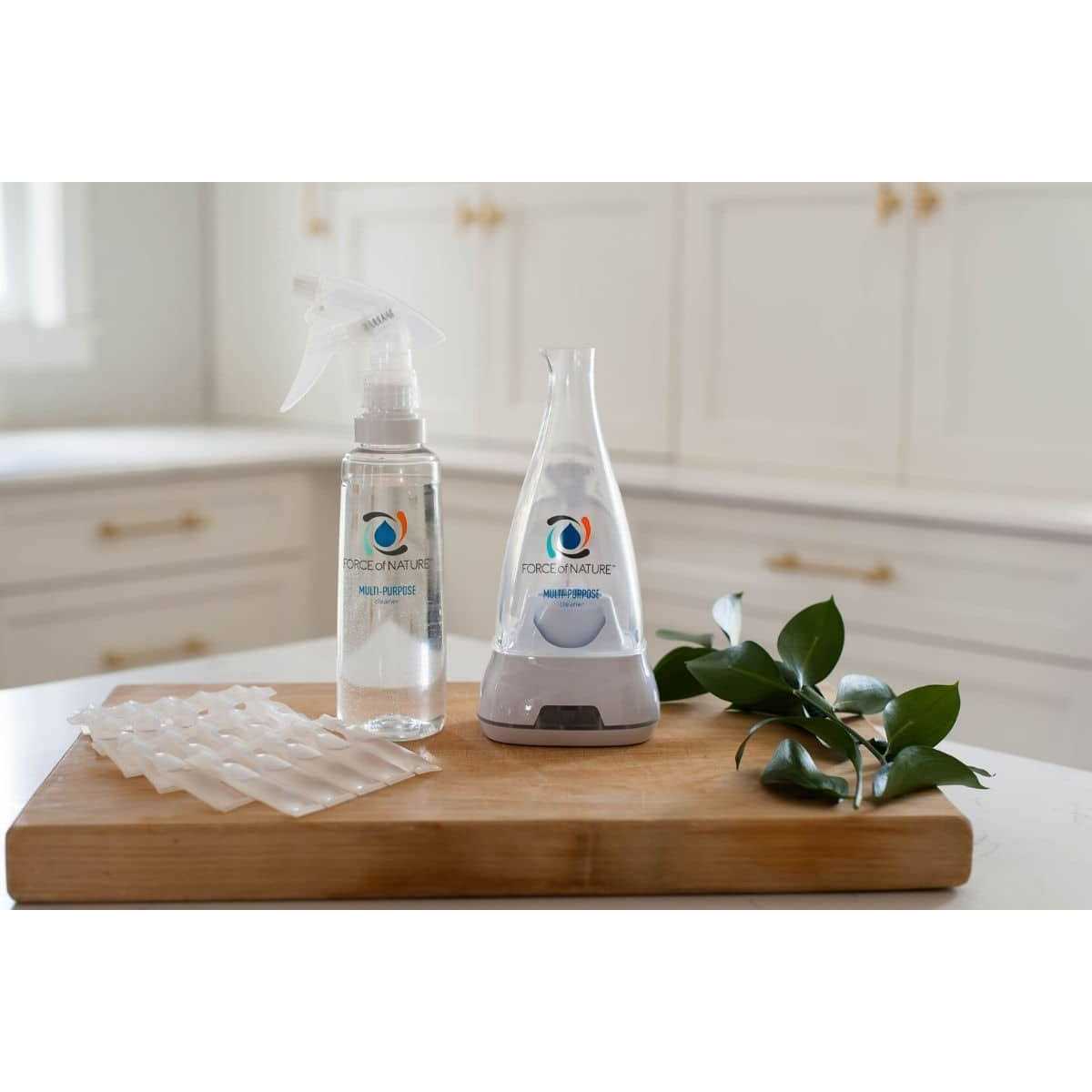 Force of Nature Cleaner Extra Value Bundle Organic All Natural Kills 99.9% of germs - Image 2
