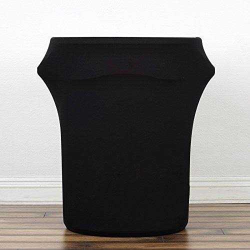 Efavormart New 41-50 Gallons Commercial grade Stretch Spandex Round Waste Trash Bin Container Cover - Image 2