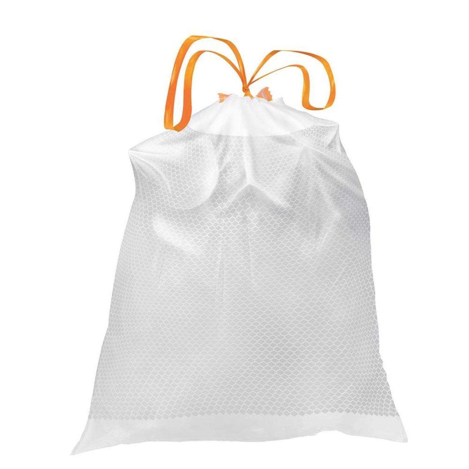 HDX Flexpro 13 Gal. Reinforced Top Drawstring Kitchen Trash Bags - Image 2