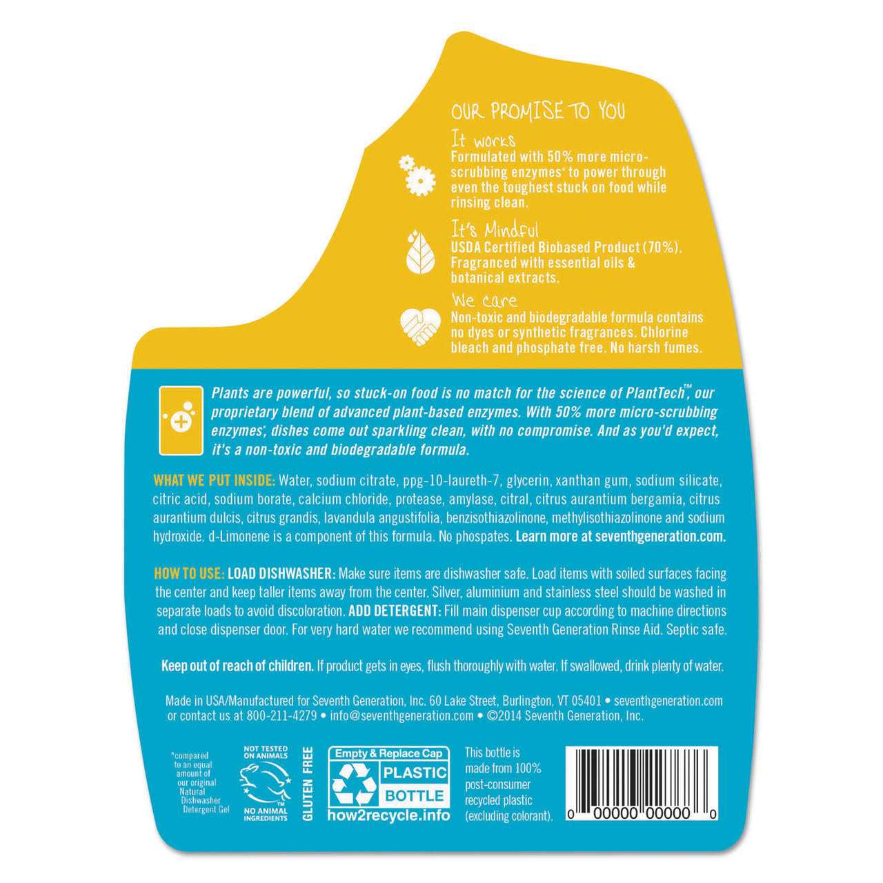 Seventh Generation Ultra Power Plus Dishwasher Gel - Image 4