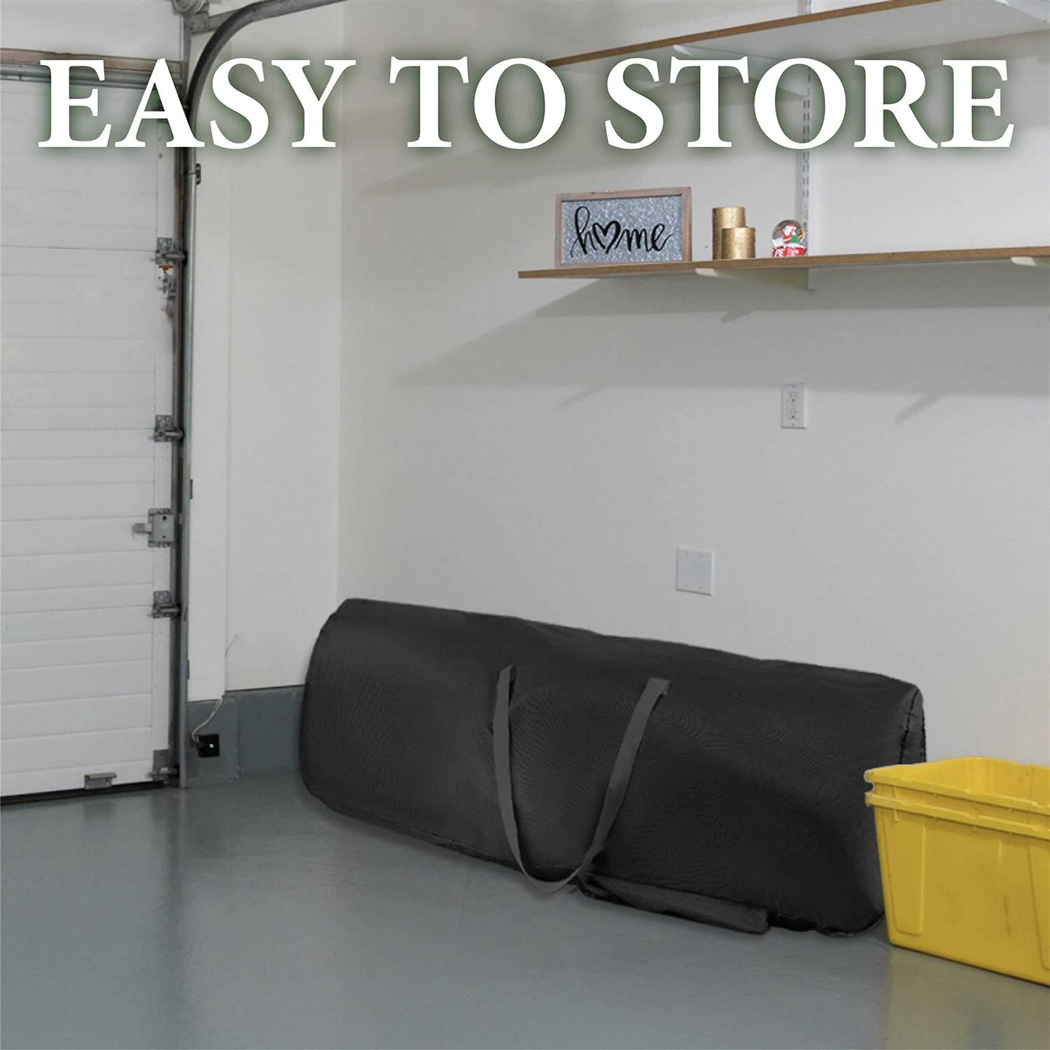Handy Laundry Rolling Tree Storage Bag Storage for 9-Foot Artificial Christmas Holiday Tree - Image 3