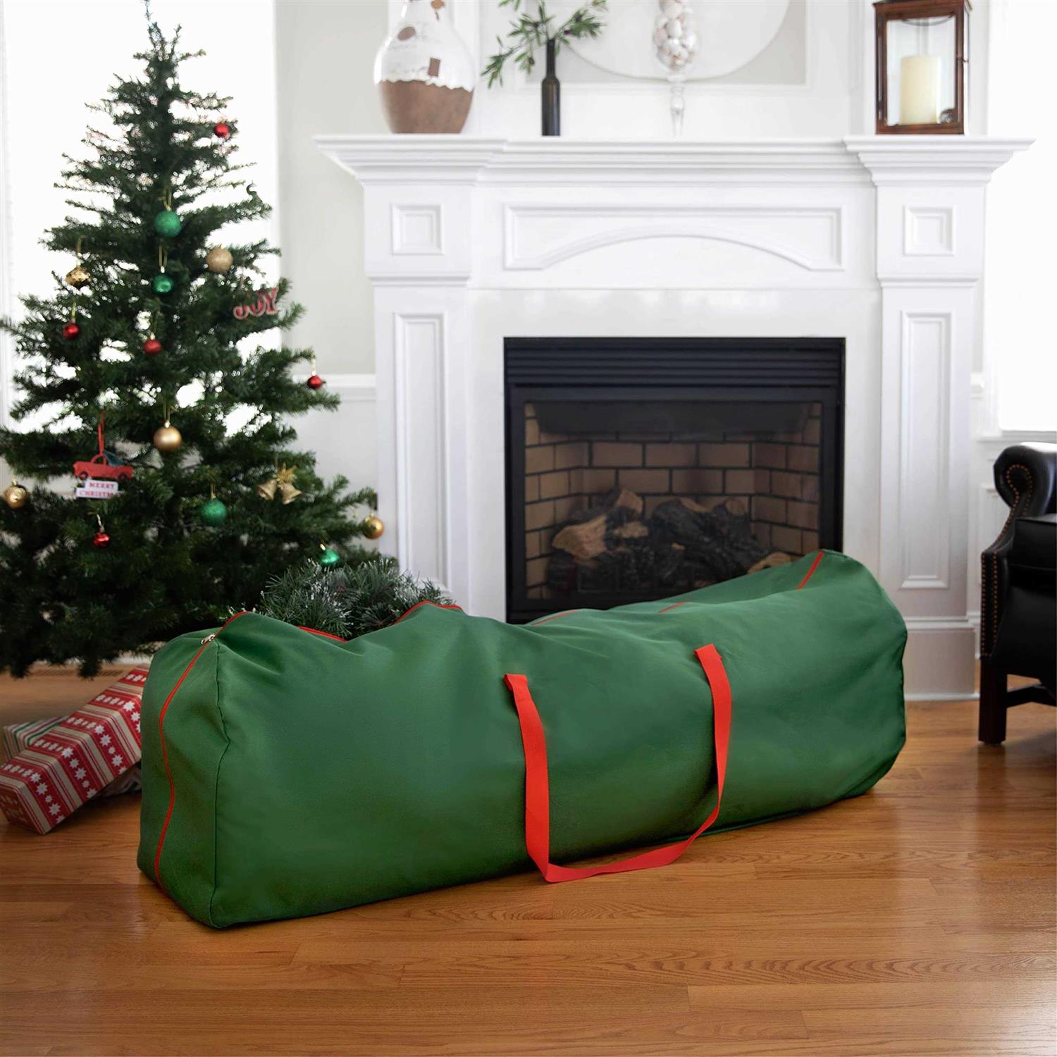 Handy Laundry Rolling Tree Storage Bag Storage for 9-Foot Artificial Christmas Holiday Tree - Image 2