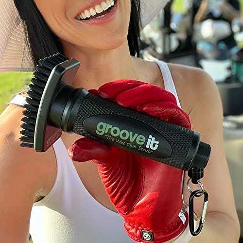 Grooveit The Wet Club Scrub Golf Club Brush - Image 5