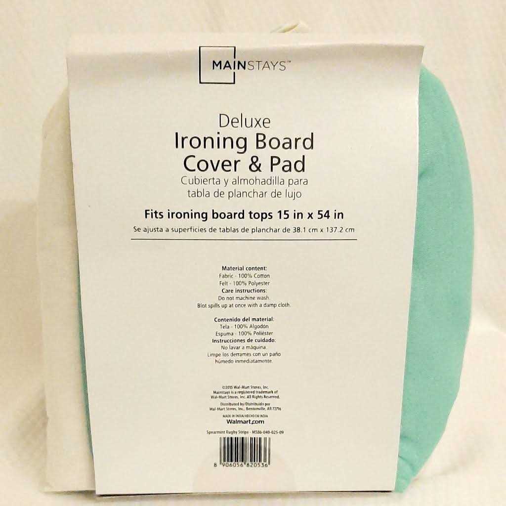 Mainstays Deluxe Ironing Board Cover & Pad - Image 5
