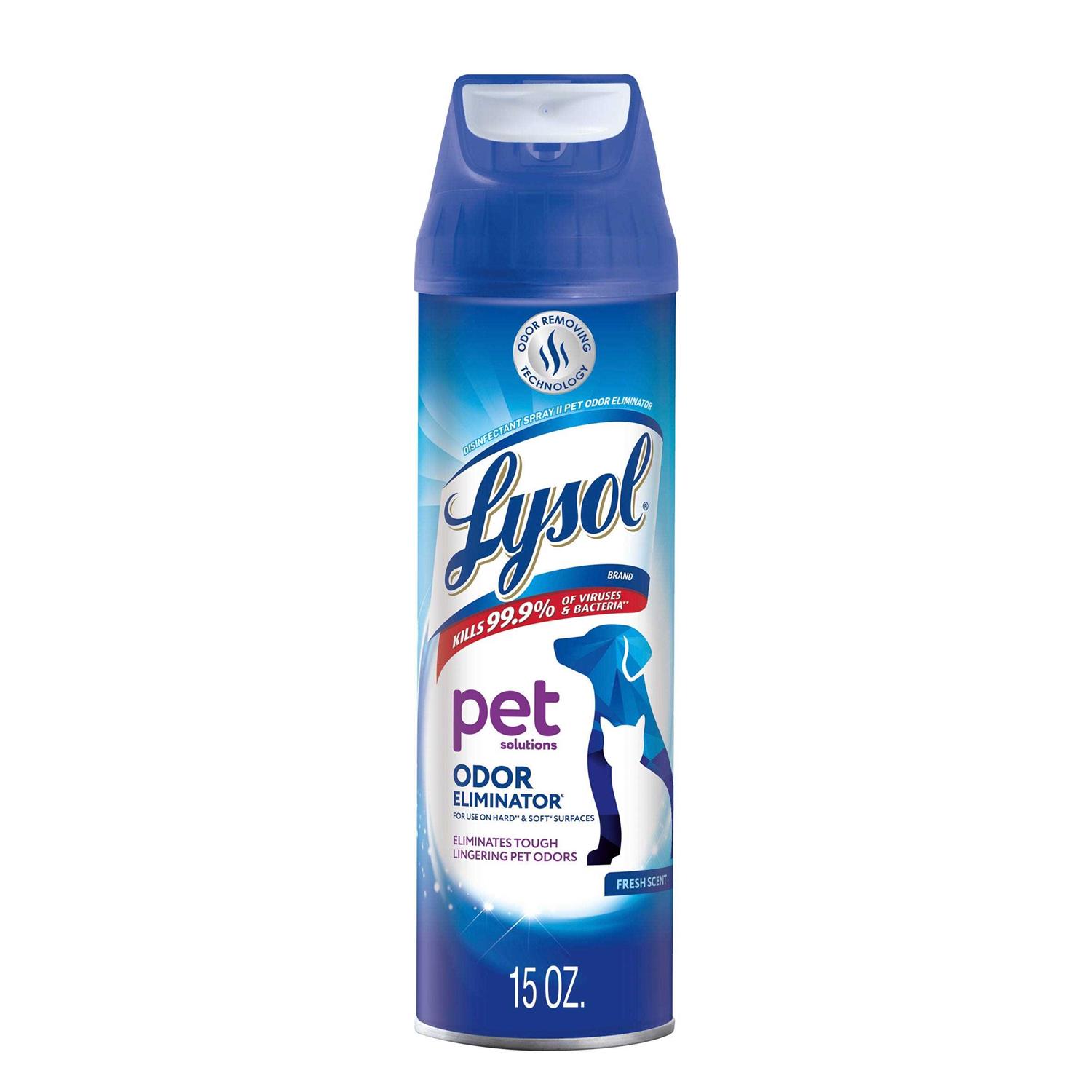 Lysol Disinfectant Spray II Pet Odor Eliminator