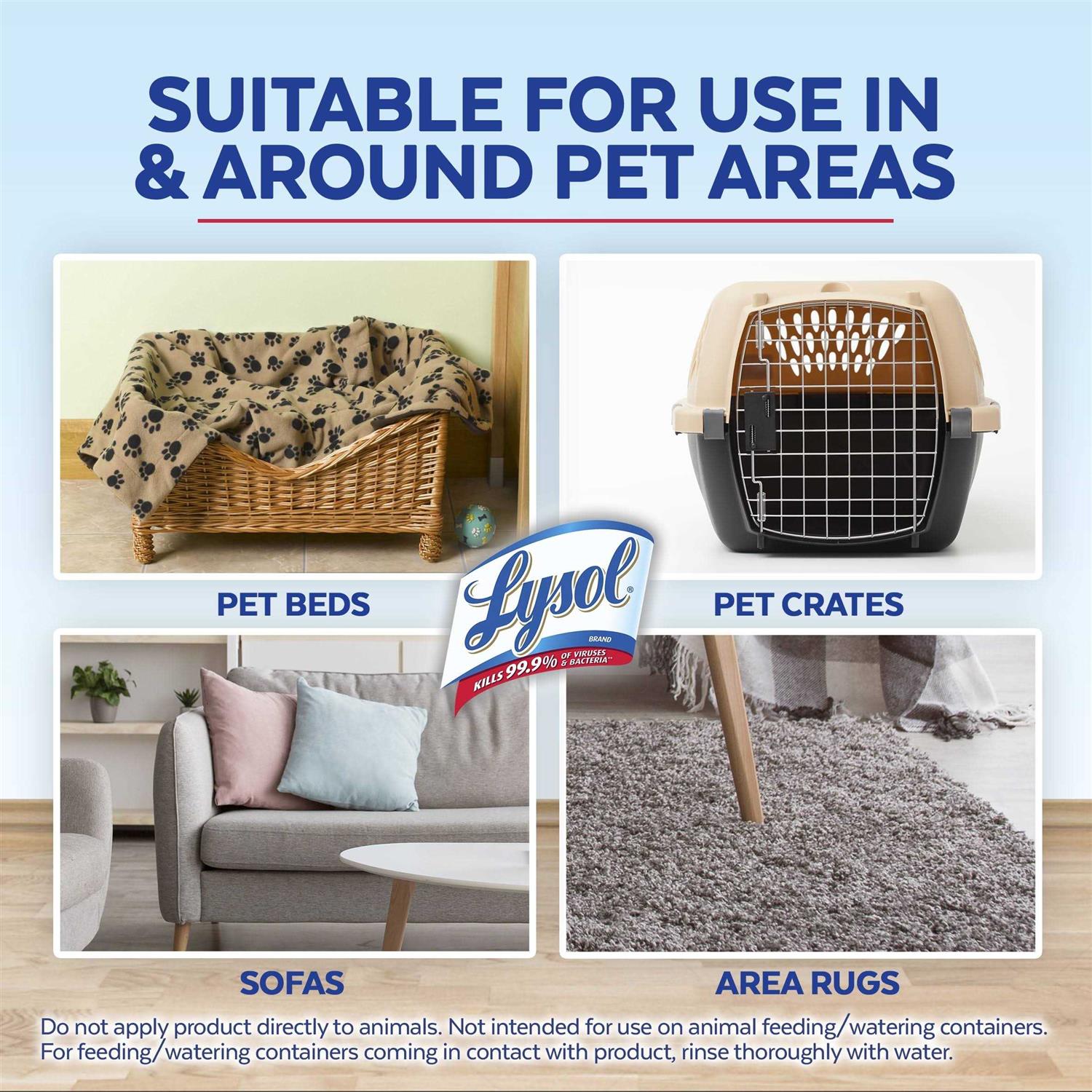 Lysol Disinfectant Spray II Pet Odor Eliminator - Image 4