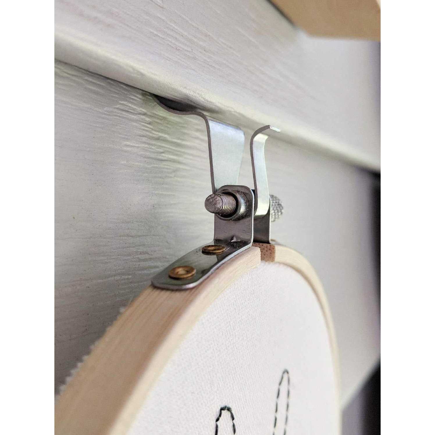 No Hole Vinyl Hook Hook Low Profile No hole 2Pk - Image 4