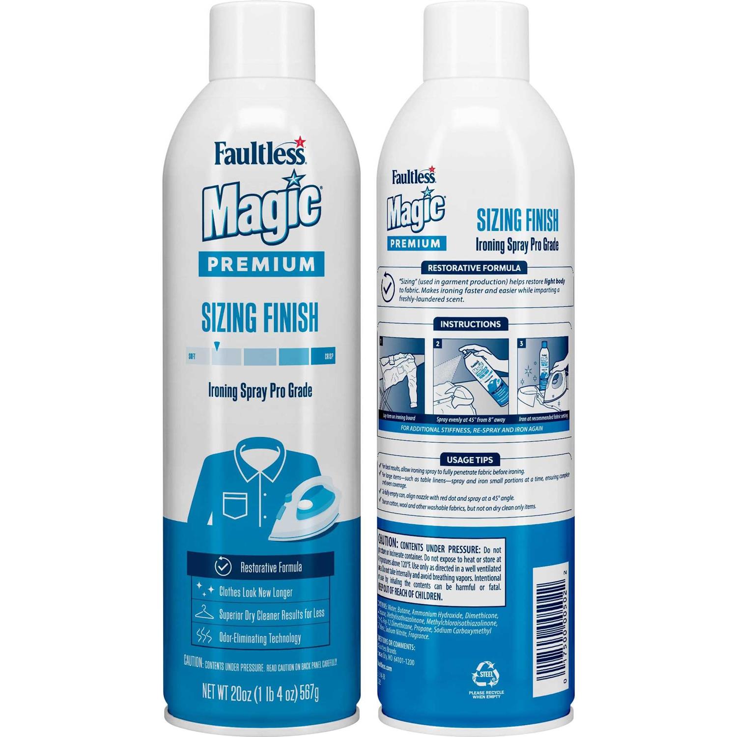 Faultless Magic Ironing Spray Sizing - Image 2