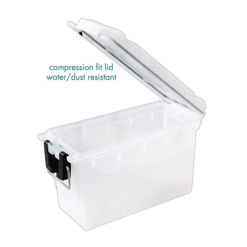 Logix 12535 Stackable Craft Storage Box with Handle Locking Art Supply - Image 5