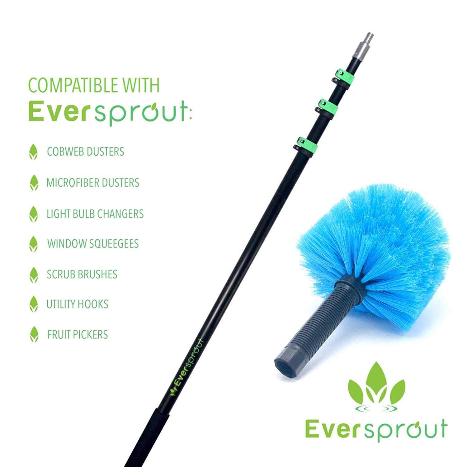 EVERSPROUT Cobweb Duster Extension Pole Combo - Image 3