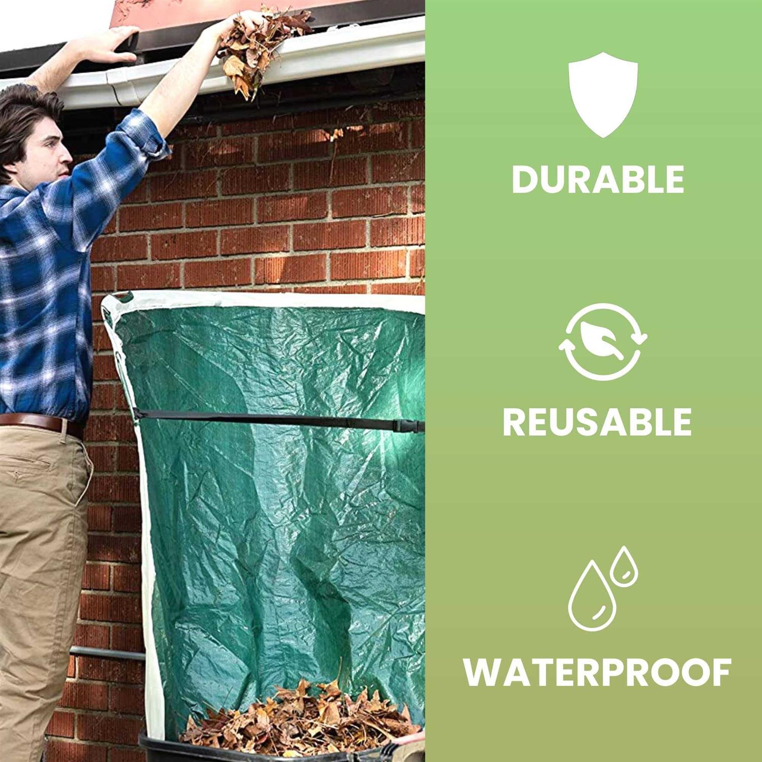 Flavfar Industrial Leaf Collector and Lawn Garden Bag Multipurpose Garden Tool - Image 4