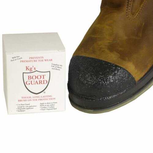 Kg's Boot Guard Brush on Toe Protection – Brush on Liquid for Tough, Long-Lasting Safety Protection on Boots - Image 2