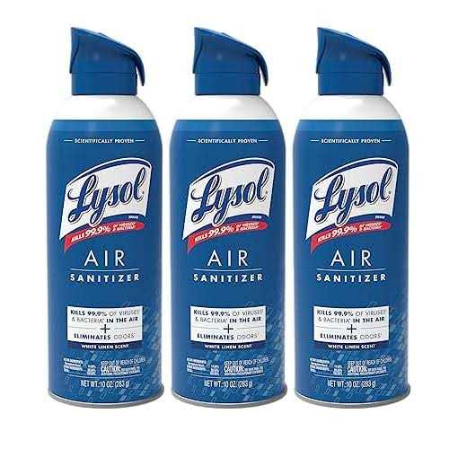 Lysol Air Sanitizer Spray, For Air Sanitization and Odor Elimination