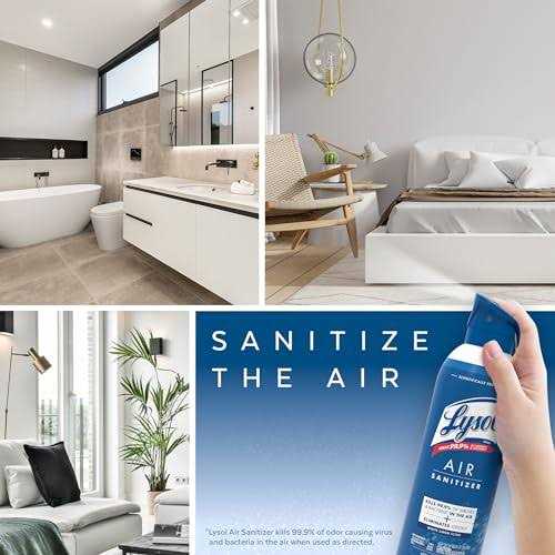 Lysol Air Sanitizer Spray, For Air Sanitization and Odor Elimination - Image 5