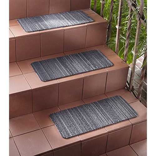 Nance Carpet and Rug Peel and Stick Indoor/Outdoor 8 in. x 18 in. Commercial Stair Tread - Image 2