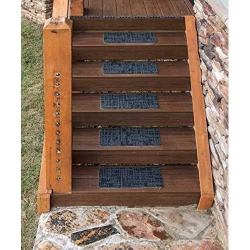 Nance Carpet and Rug Peel and Stick Indoor/Outdoor 8 in. x 18 in. Commercial Stair Tread - Image 3