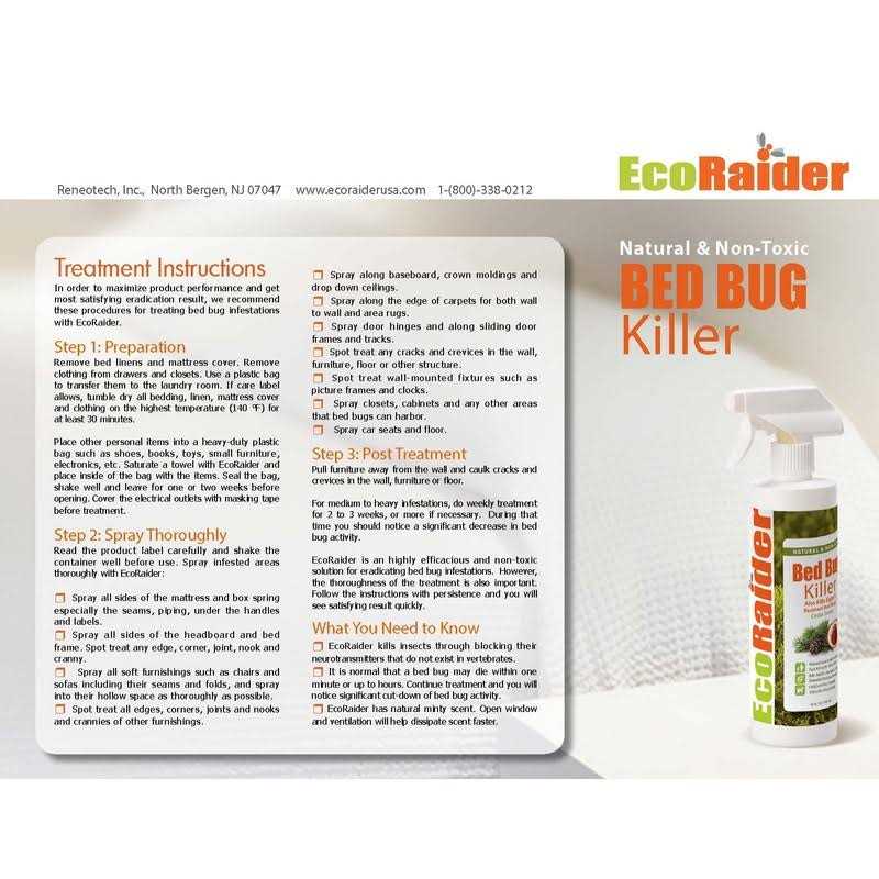 Ecoraider Bed Bug Killer Spray - Image 2