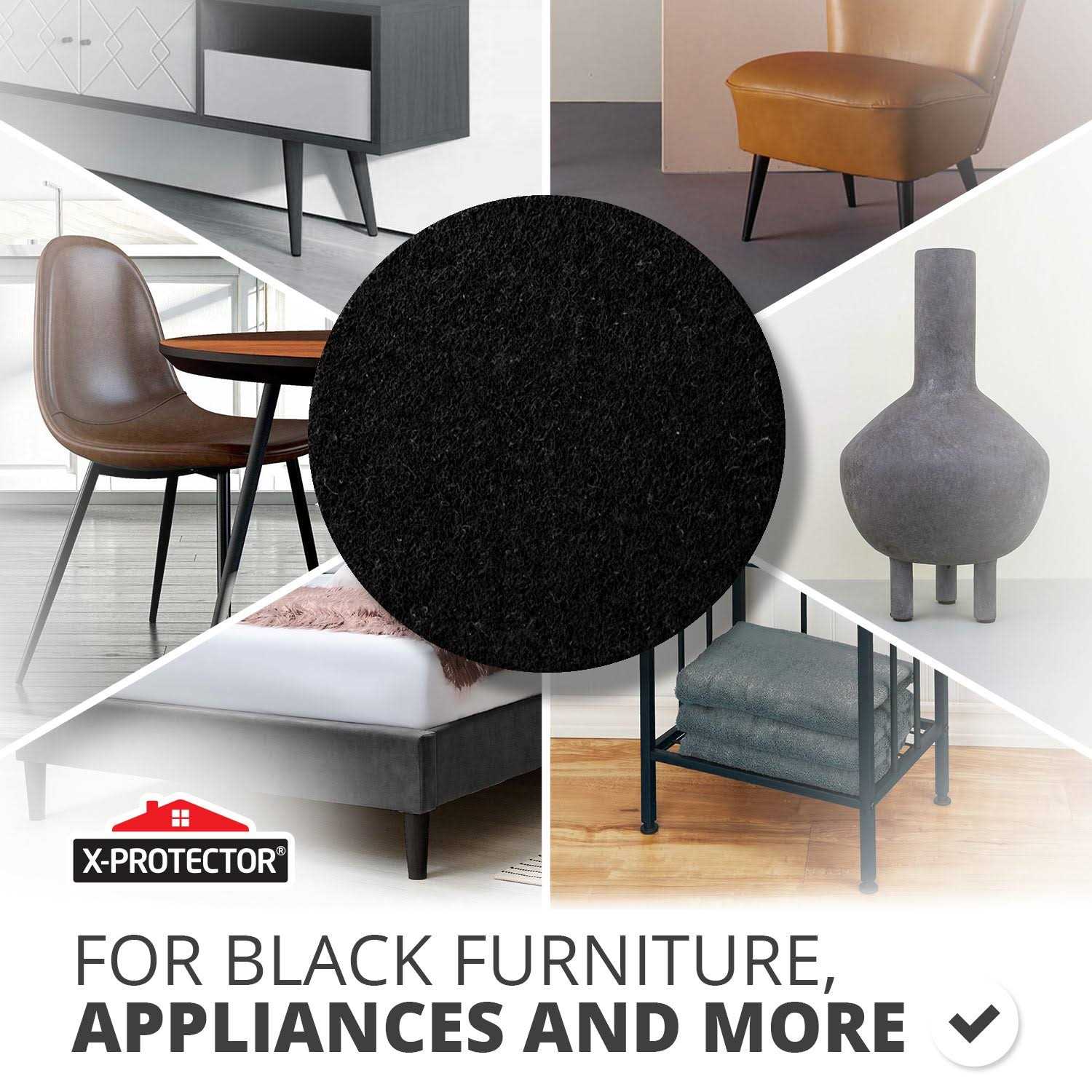 Felt Furniture Pads X-PROTECTOR 48 Premium Floor PROTECTOR Chair Wood Floors Best Hardwood - Image 4