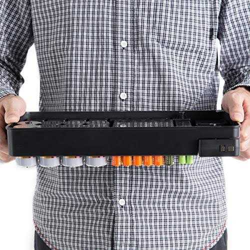 Penbor Battery Organizer Storage Case with No Lid Snap Portable Tester - Image 4