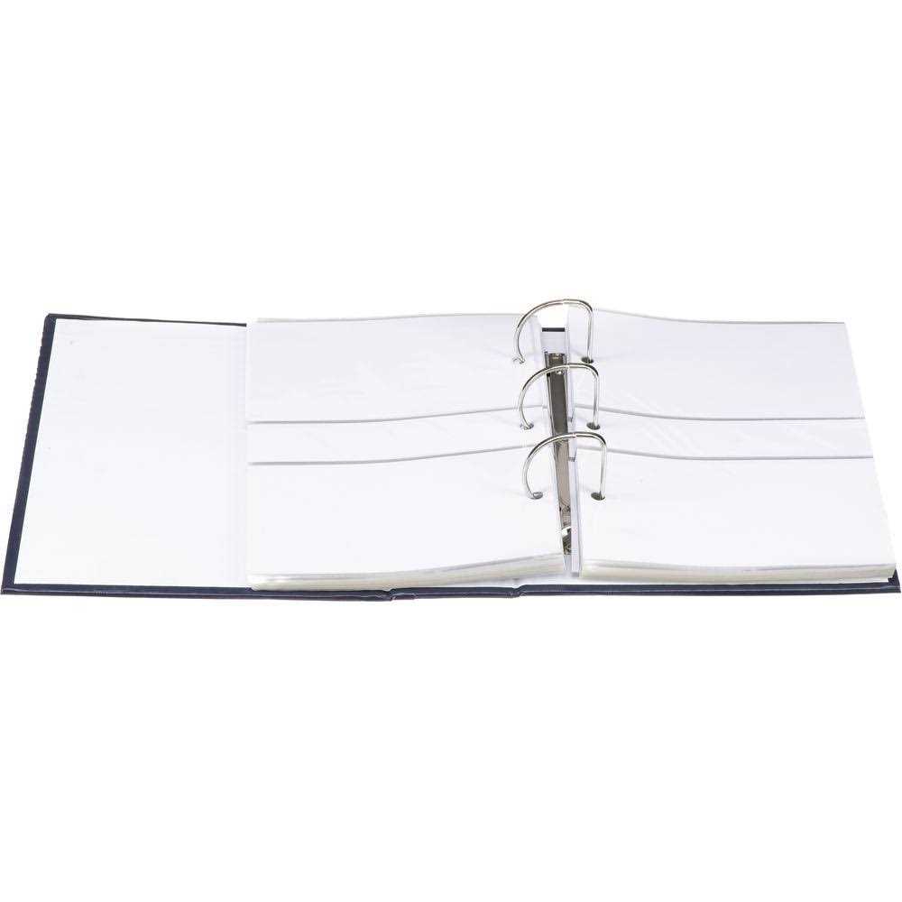 Pioneer 3-Ring 2-Up Slip-in Pocket Binder Album for 400 Photos - Image 3