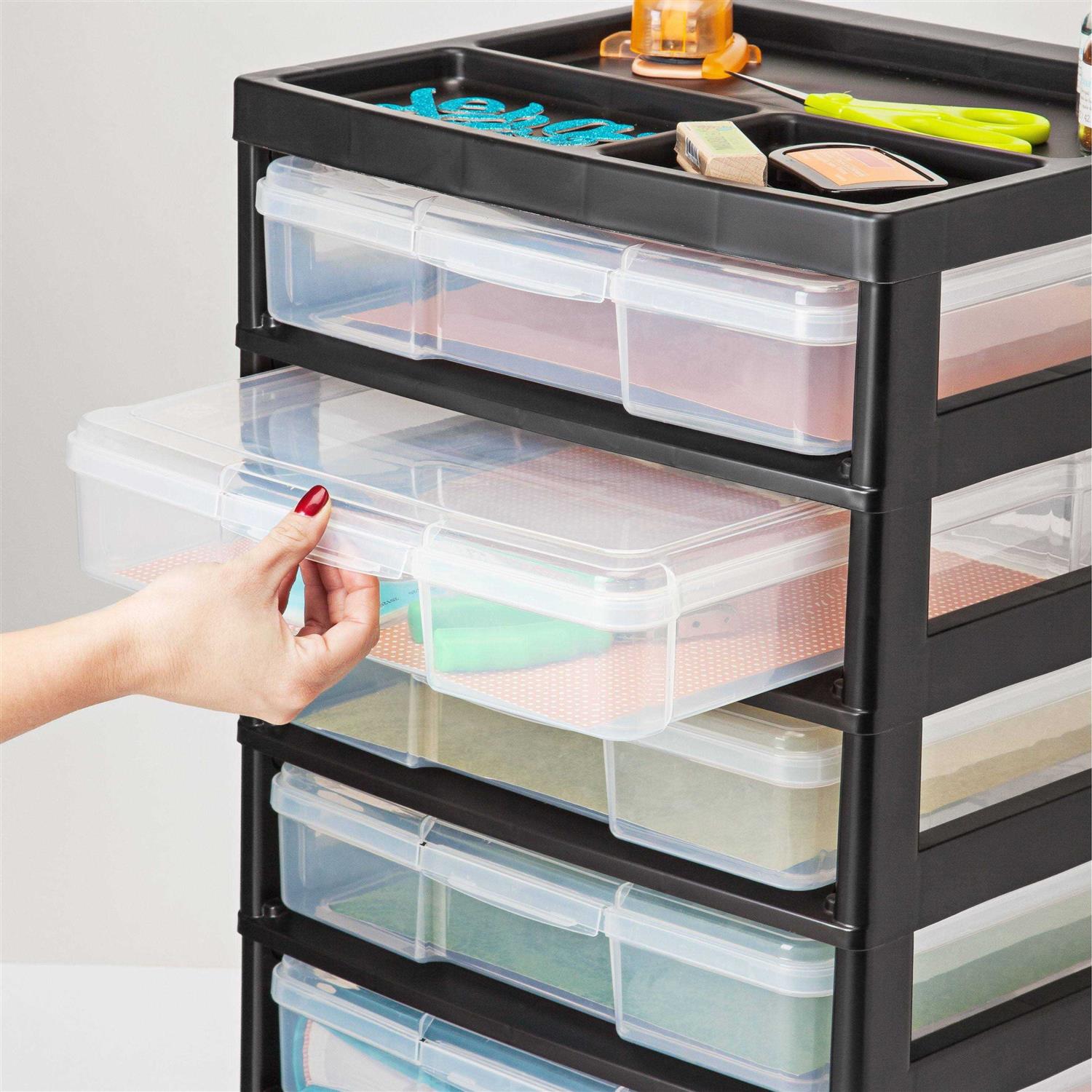IRIS 6-Case Scrapbook Cart - Image 2