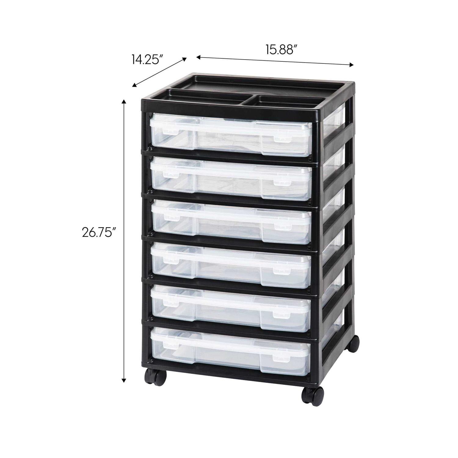 IRIS 6-Case Scrapbook Cart - Image 3