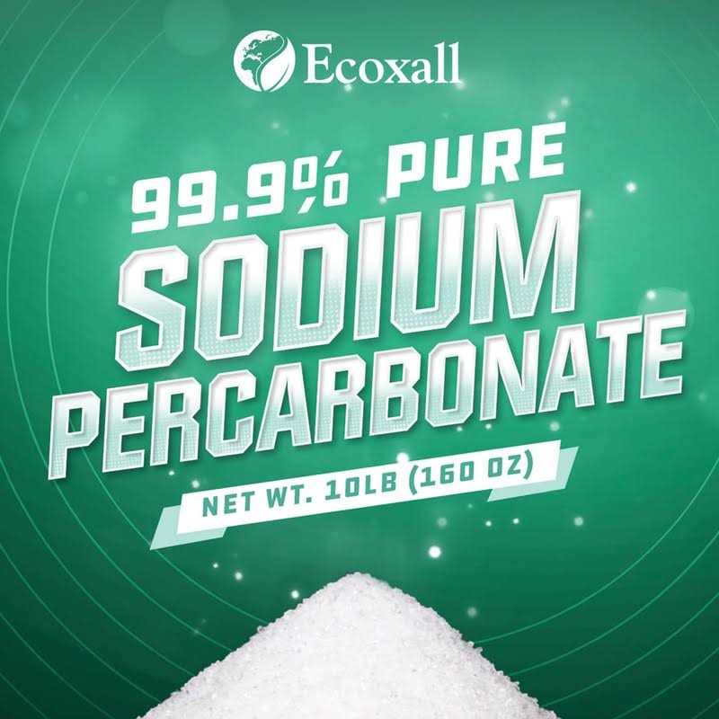 Ecoxall Premium Sodium Percarbonate 99.9% Pure Oxygen Bleach Powder - Image 4