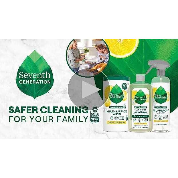 Alternative view of Seventh Generation Multi Surface Wipes