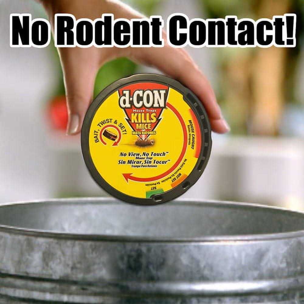 D-con No View No Touch Covered Mouse Trap - Image 4