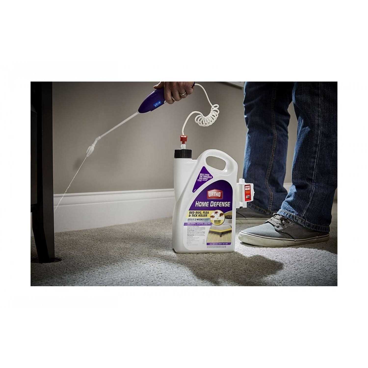 Ortho Home Defense Bed Bug, Flea and Tick Killer with Comfort Wand - Image 2