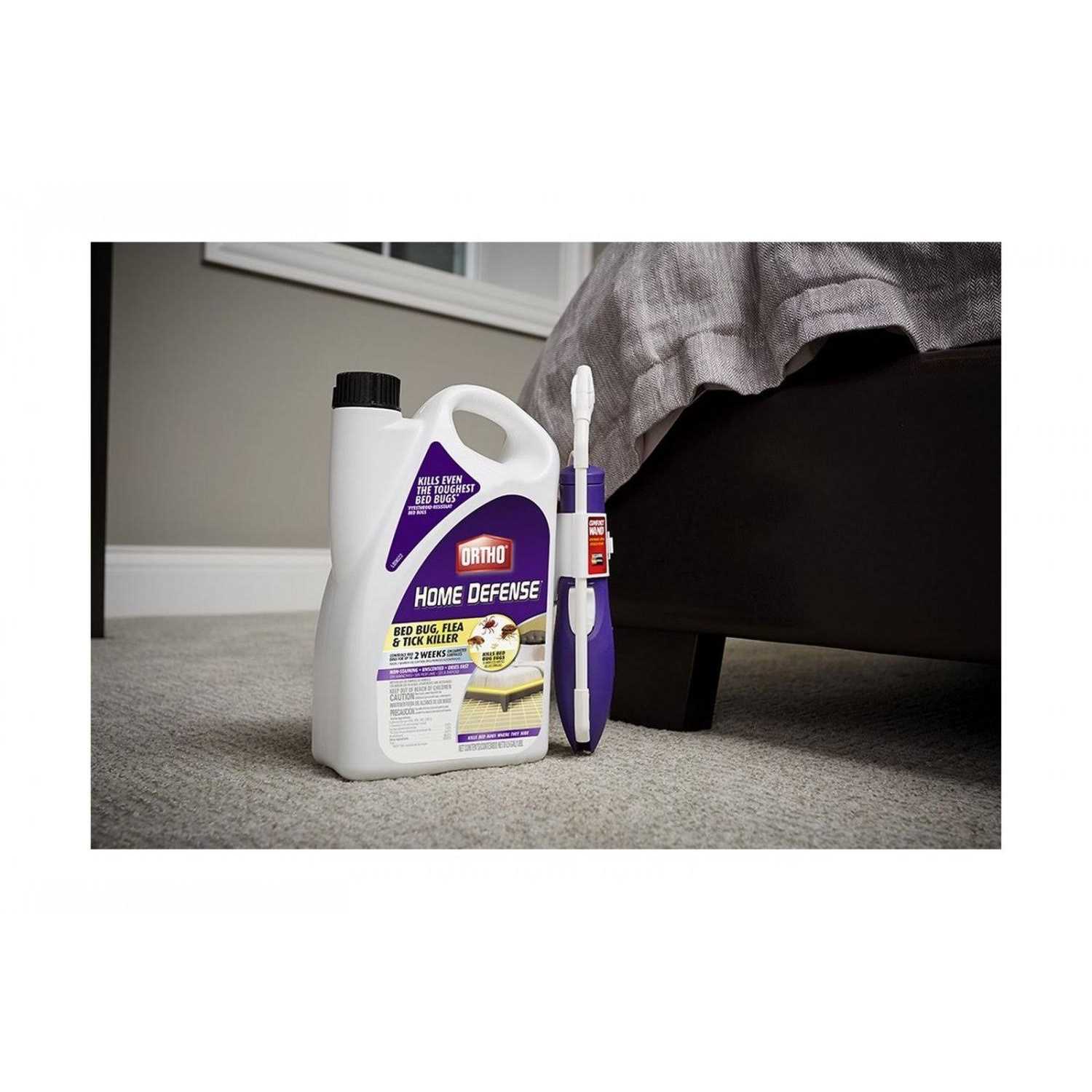 Ortho Home Defense Bed Bug, Flea and Tick Killer with Comfort Wand - Image 4