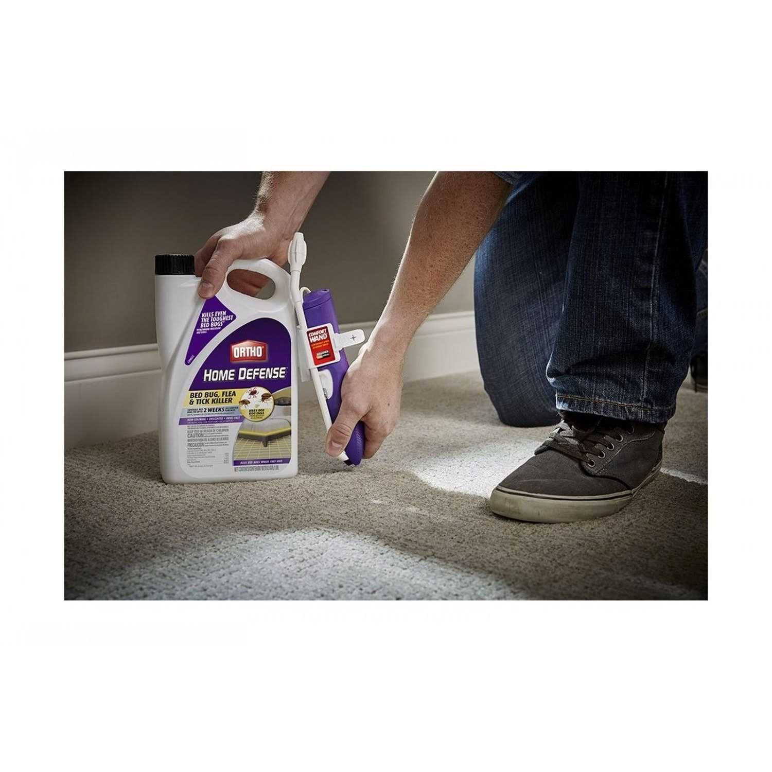 Ortho Home Defense Bed Bug, Flea and Tick Killer with Comfort Wand - Image 5