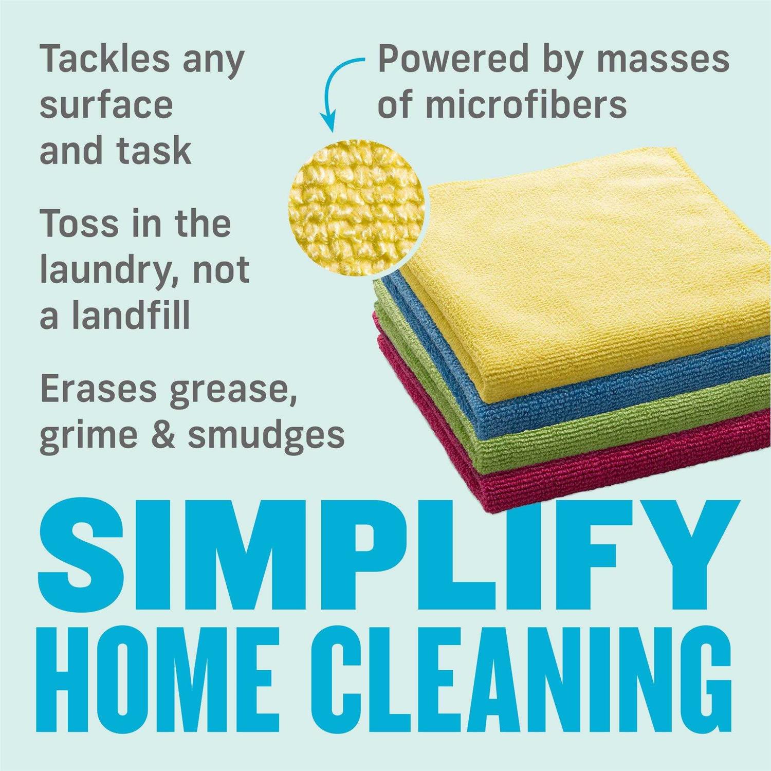 E Cloth General Purpose Microfiber Cleaning Cloth - Image 2