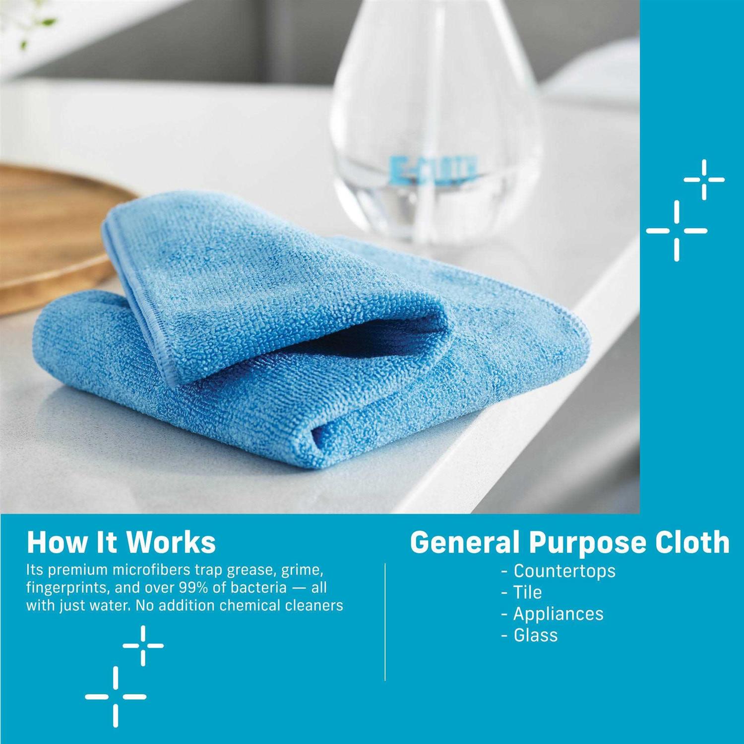 E Cloth General Purpose Microfiber Cleaning Cloth - Image 3