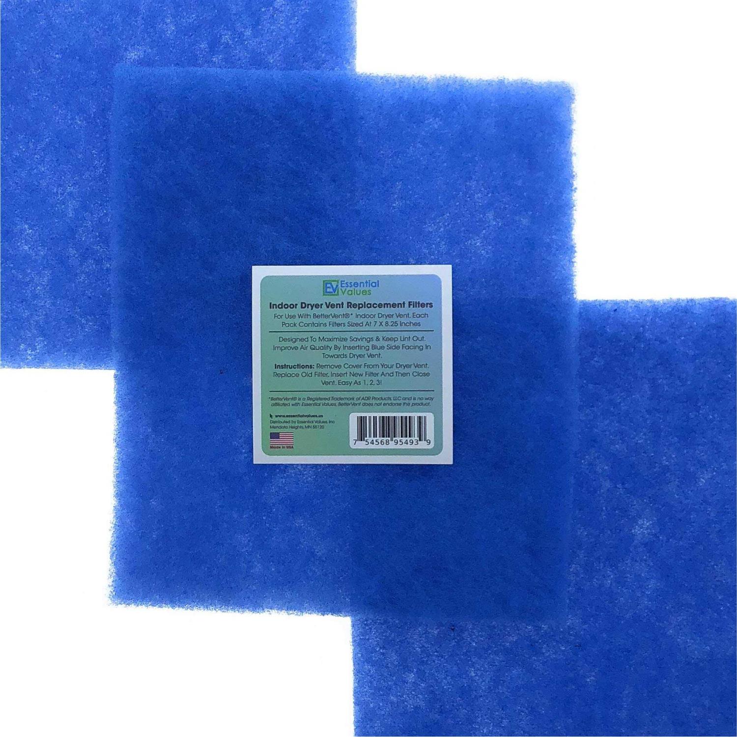 Essential Values Compatible Replacement Filters for Bettervent Indoor Dryer Vent - Image 3