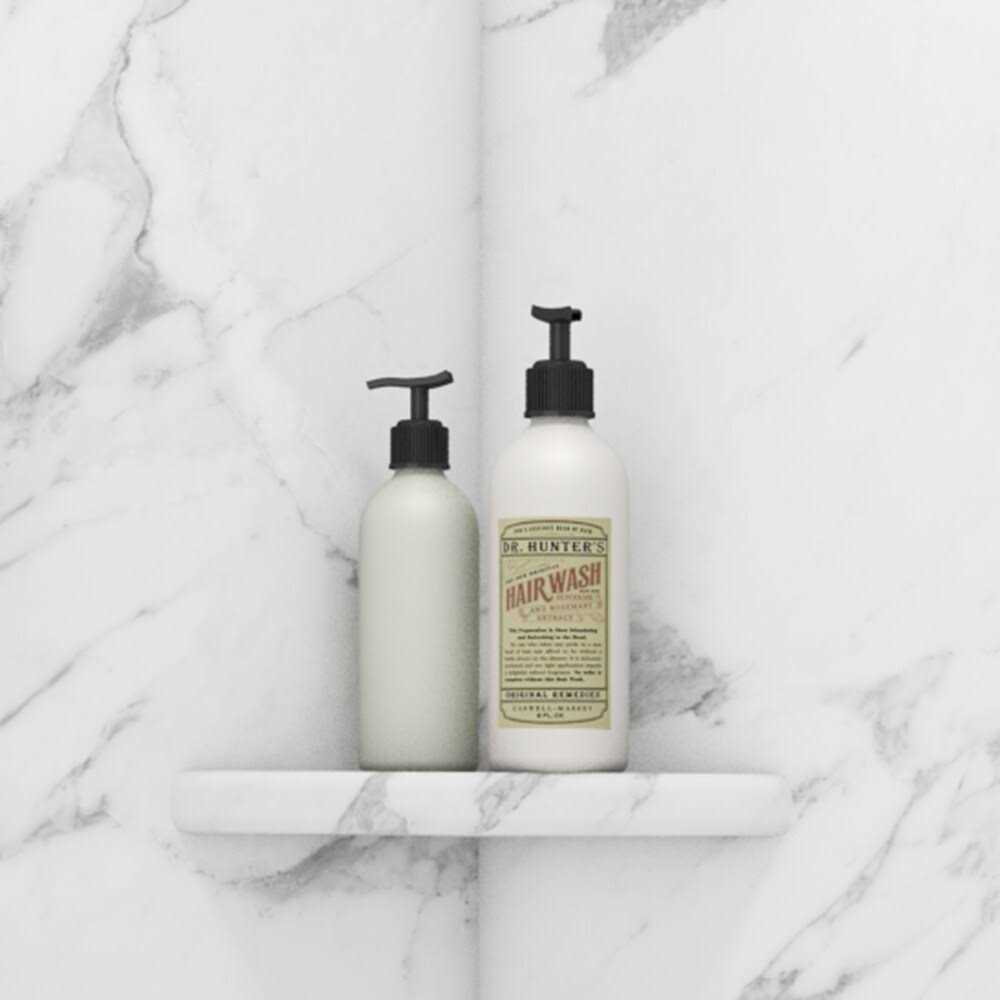 FlexStone 15 in Corner Shelf Niche in Calacatta White FLXCSB15CW - Image 2