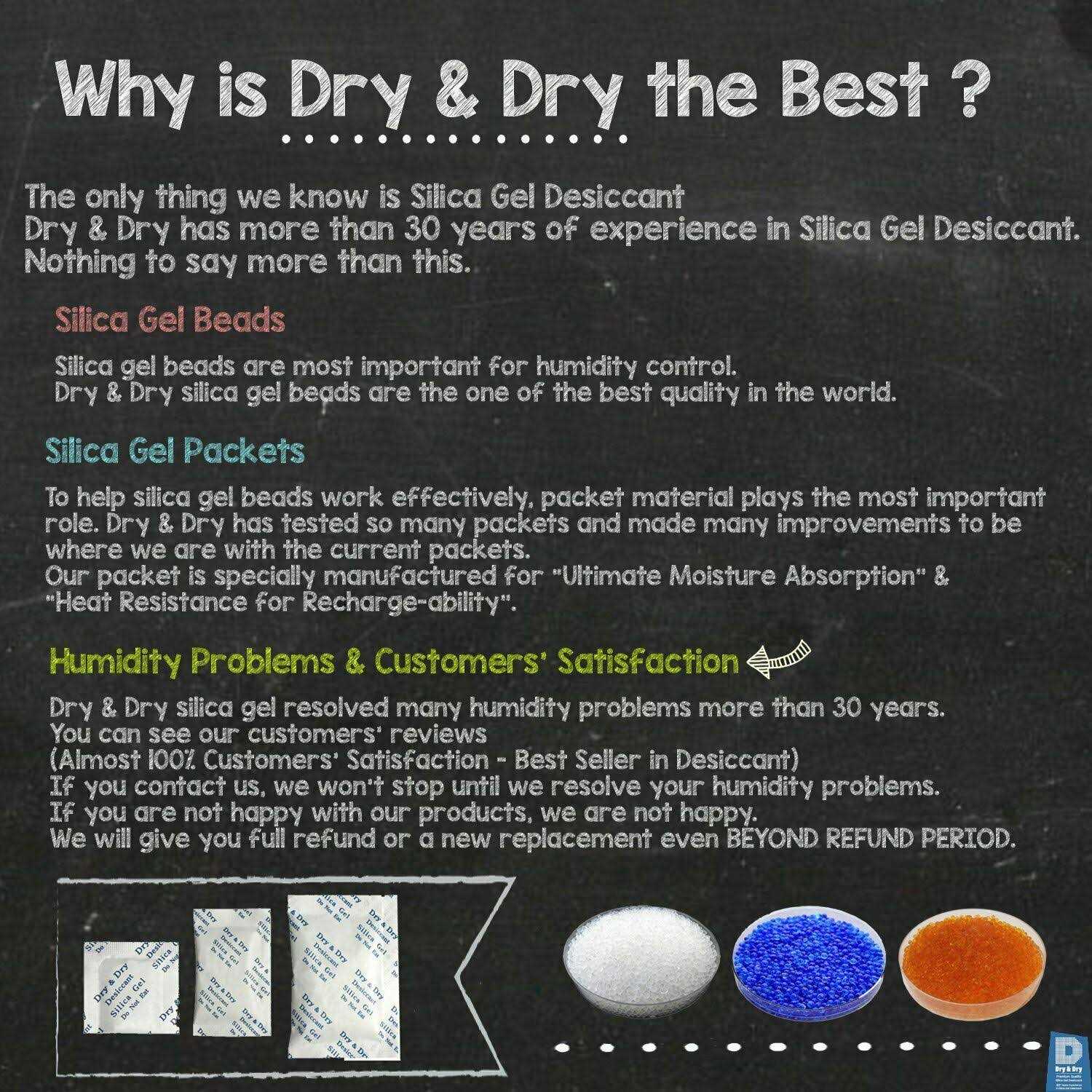 Dry Dry CABL2GAL 2 Gallon Blue Premium Desiccant Indicating Silica Gel Beads - Image 4