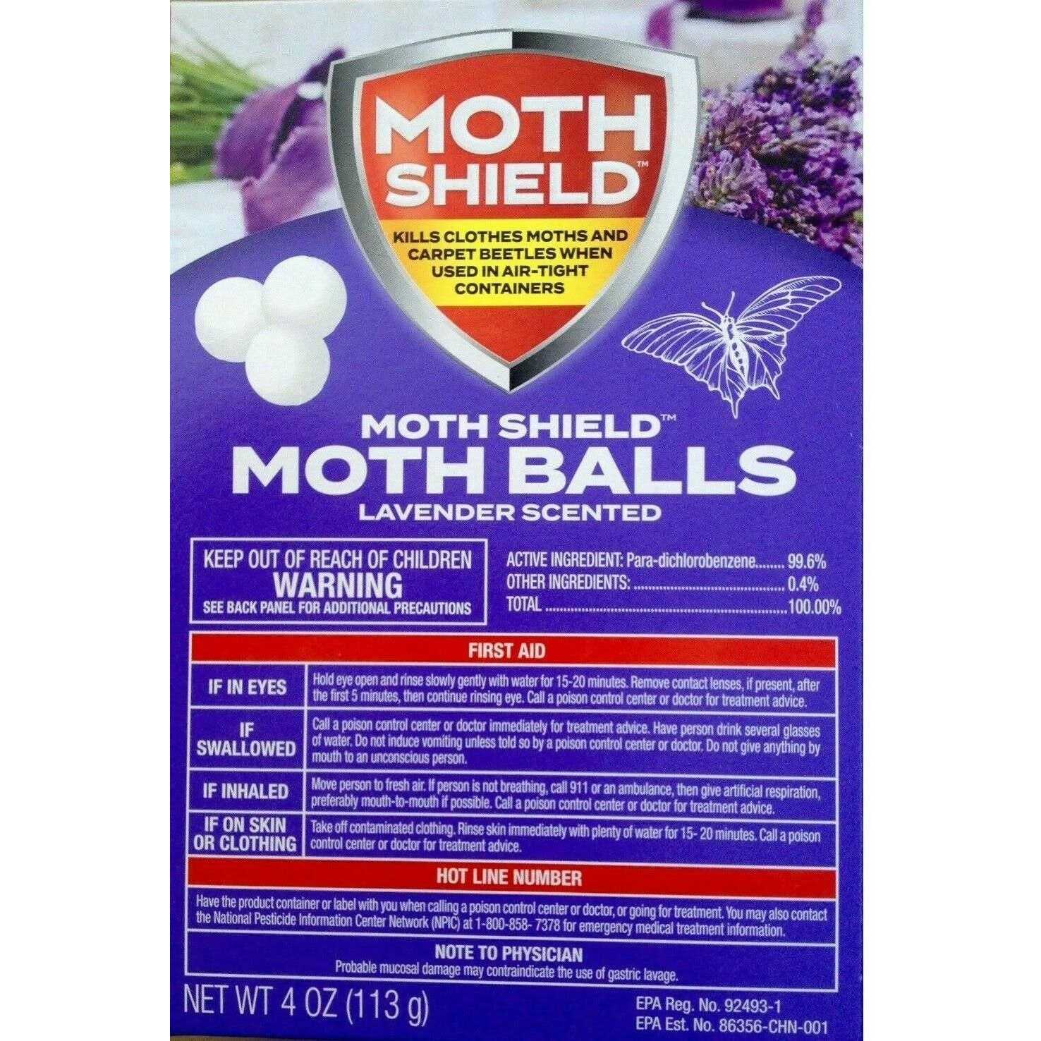 Moth Shield Moth Balls Lavender Scent - Image 3