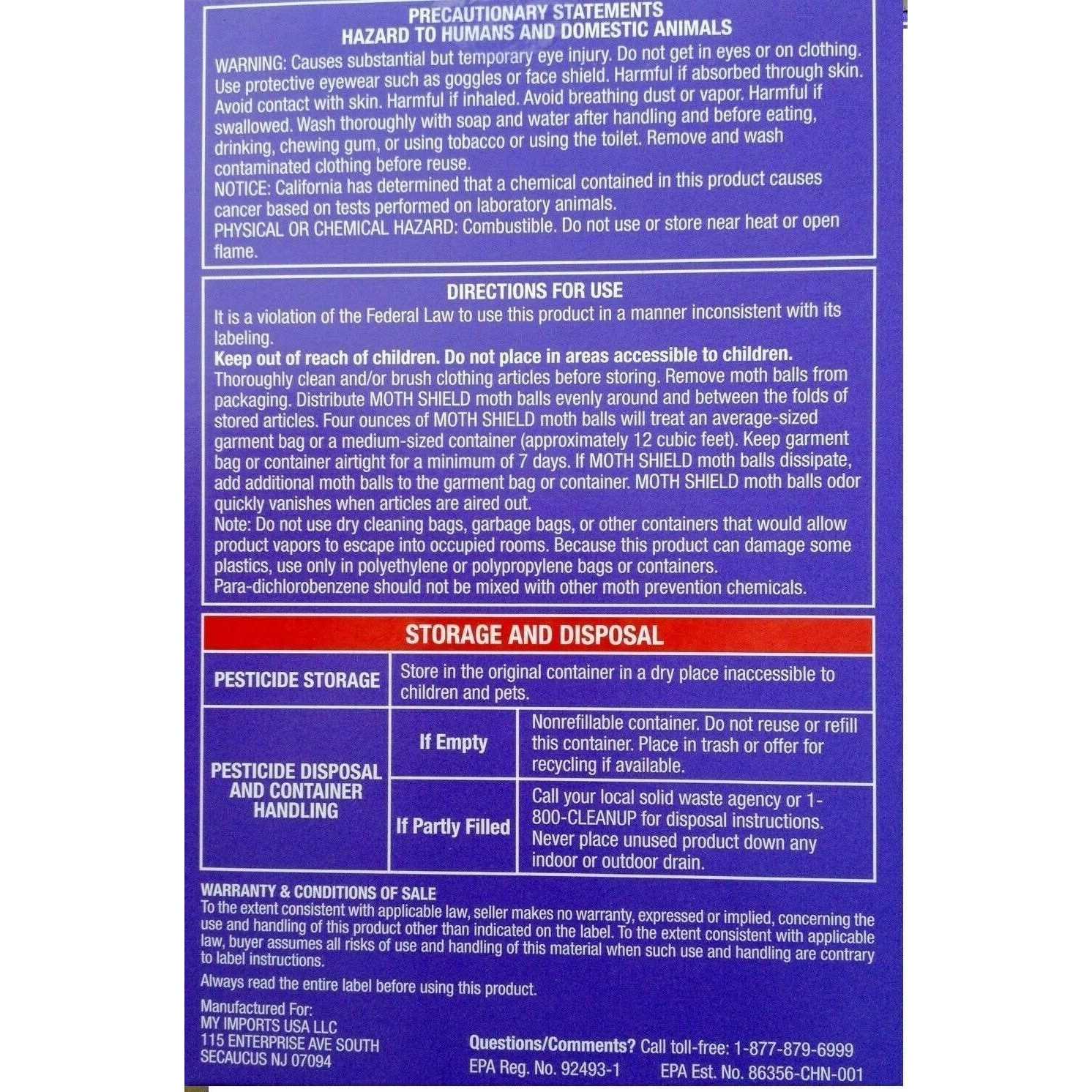 Moth Shield Moth Balls Lavender Scent - Image 4