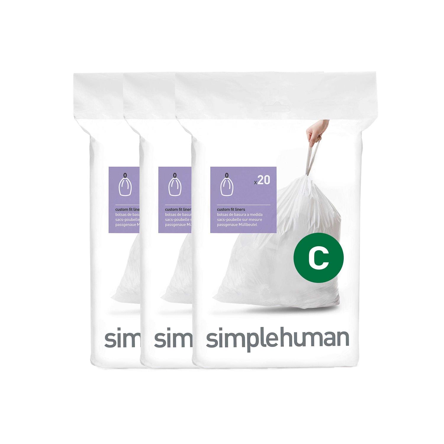 simplehuman Code C Custom Fit Drawstring Trash Bags - Image 4