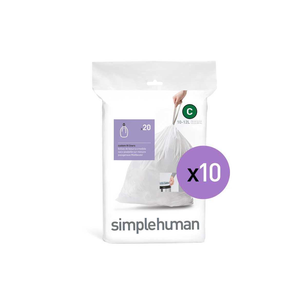 simplehuman Code C Custom Fit Drawstring Trash Bags - Image 5