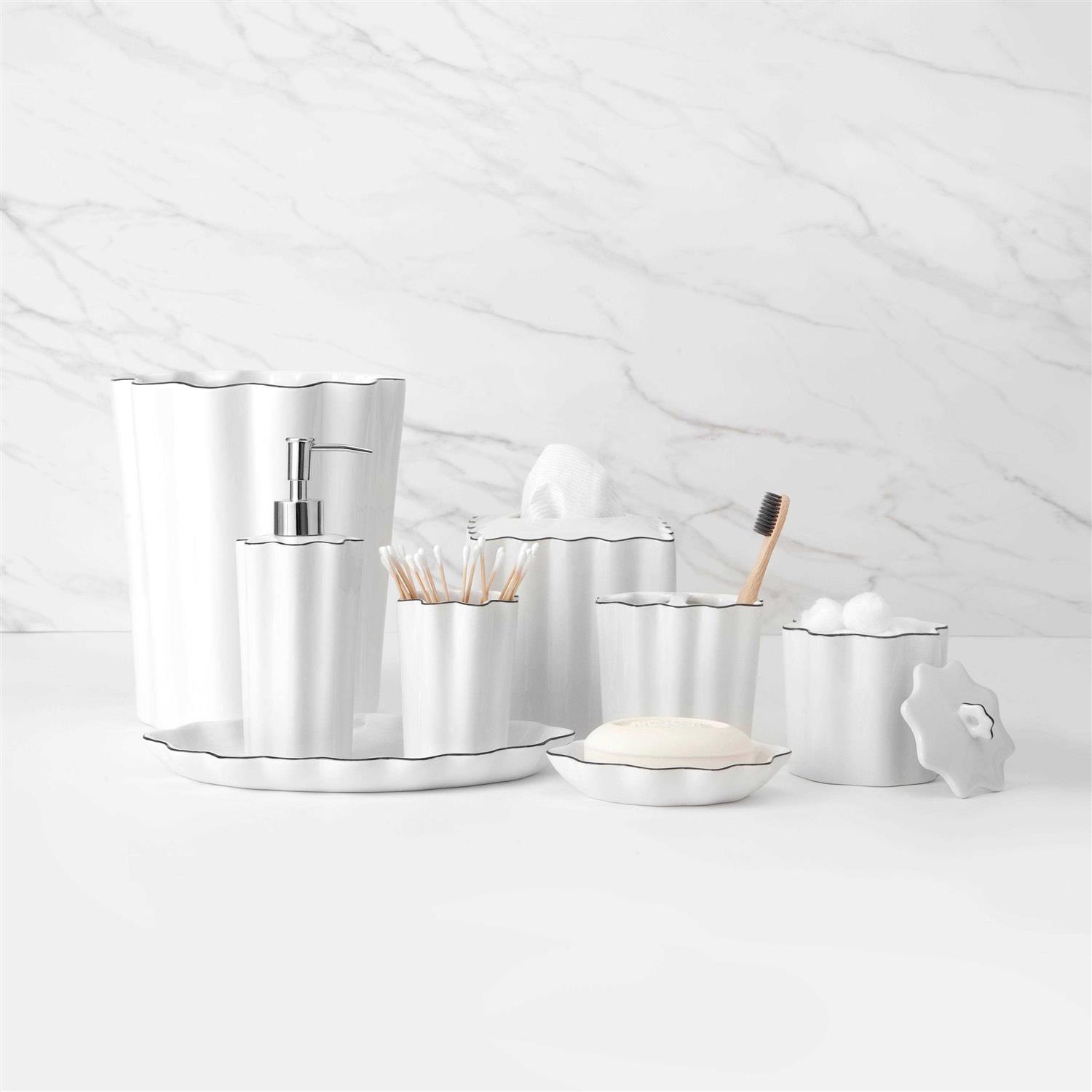Kassatex Le Marais Waste Basket - Image 2