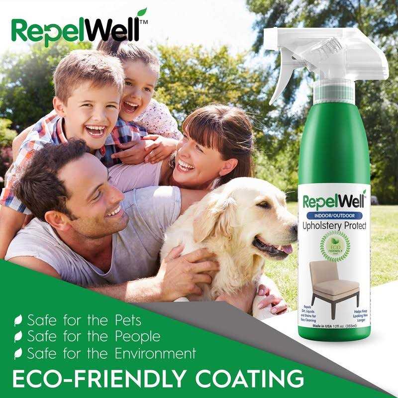 RepelWell Protect Stain & Water Repellent Spray Eco-Friendly - Image 4