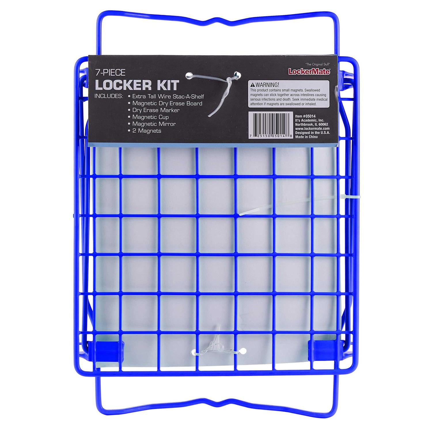 Lockermate Stac-A-Shelf Stackable Wire Locker Shelf - Home & Office ...