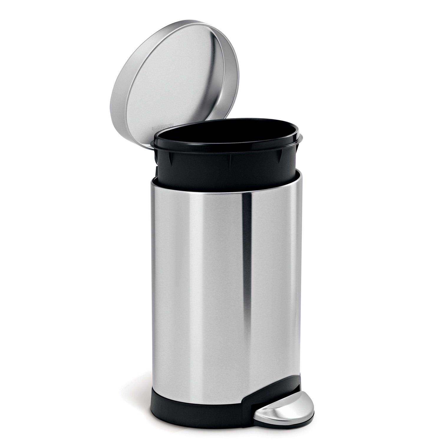 simplehuman Mini Semi Round Step Can - Image 3