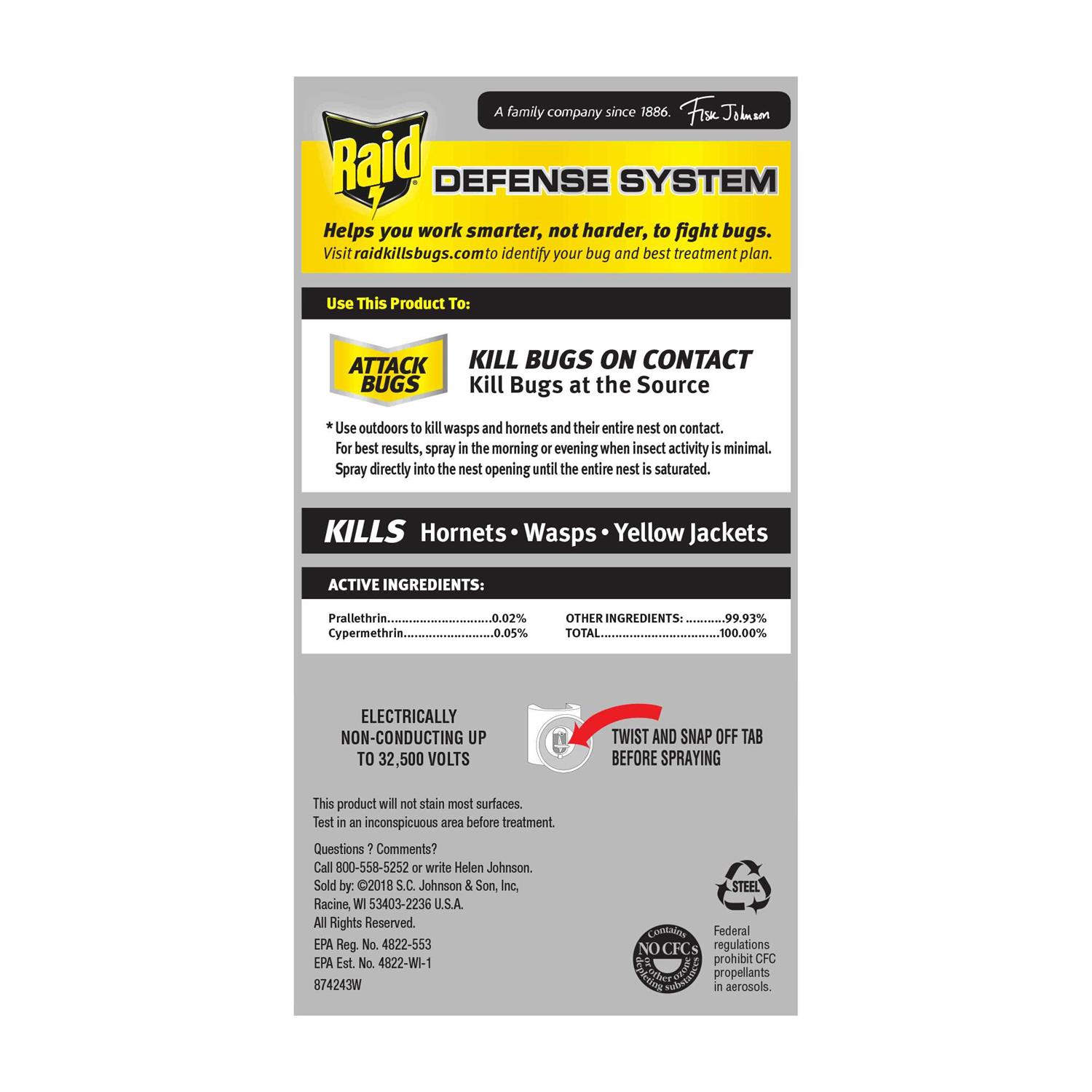 Raid Wasp Hornet Killer - Image 2